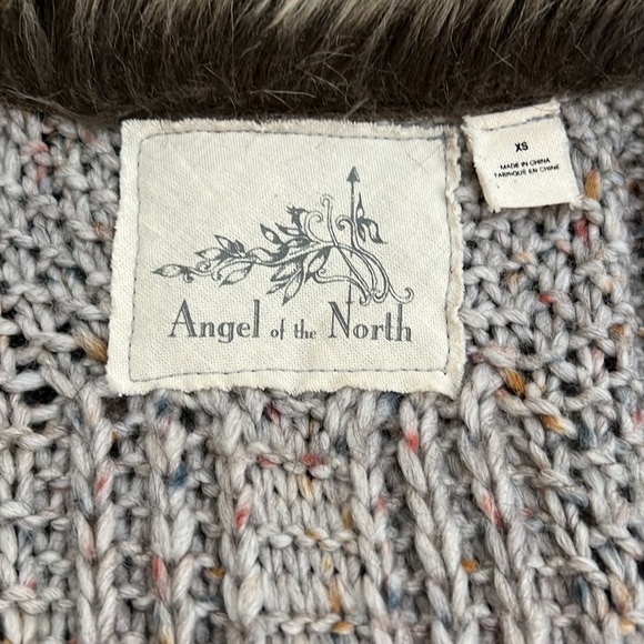 Angel of the north by anthropologie cardigan sweater. - Picture 3 of 7